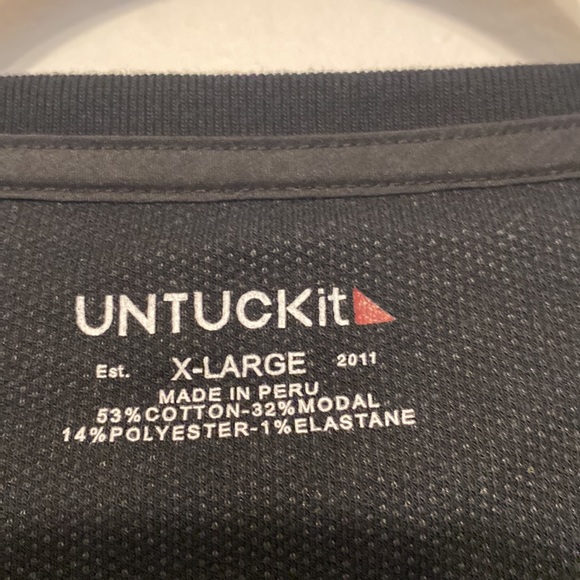 Untuck It Henley Long Sleeve Shirt Size X-Large - Picture 7 of 7